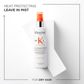KÉRASTASE texture on hair demonstrating lightweight hydration benefit