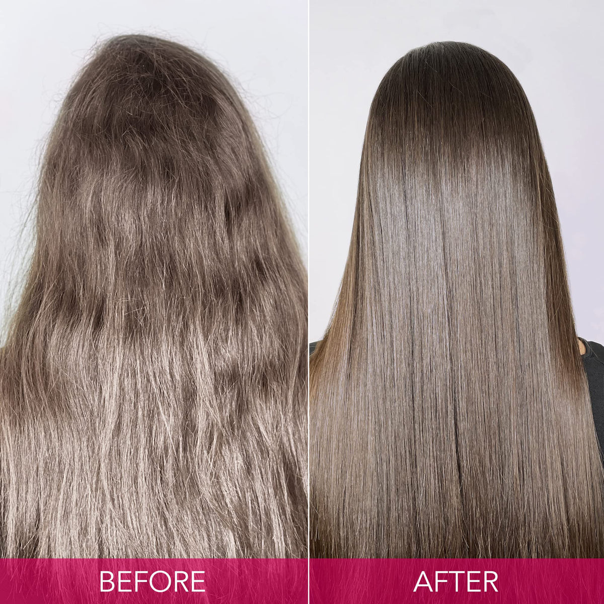 Keratin Complex label detail highlighting sodium chloride-free formula benefit