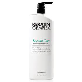 Keratin Complex front bottle view showing product and brand for easy identification and benefit