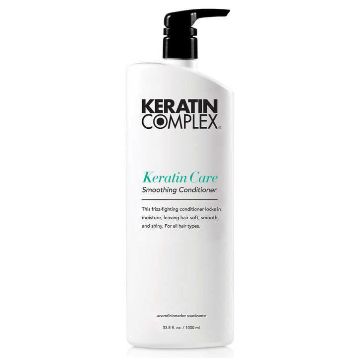 Keratin Complex front packaging showing bottle and size for salon use