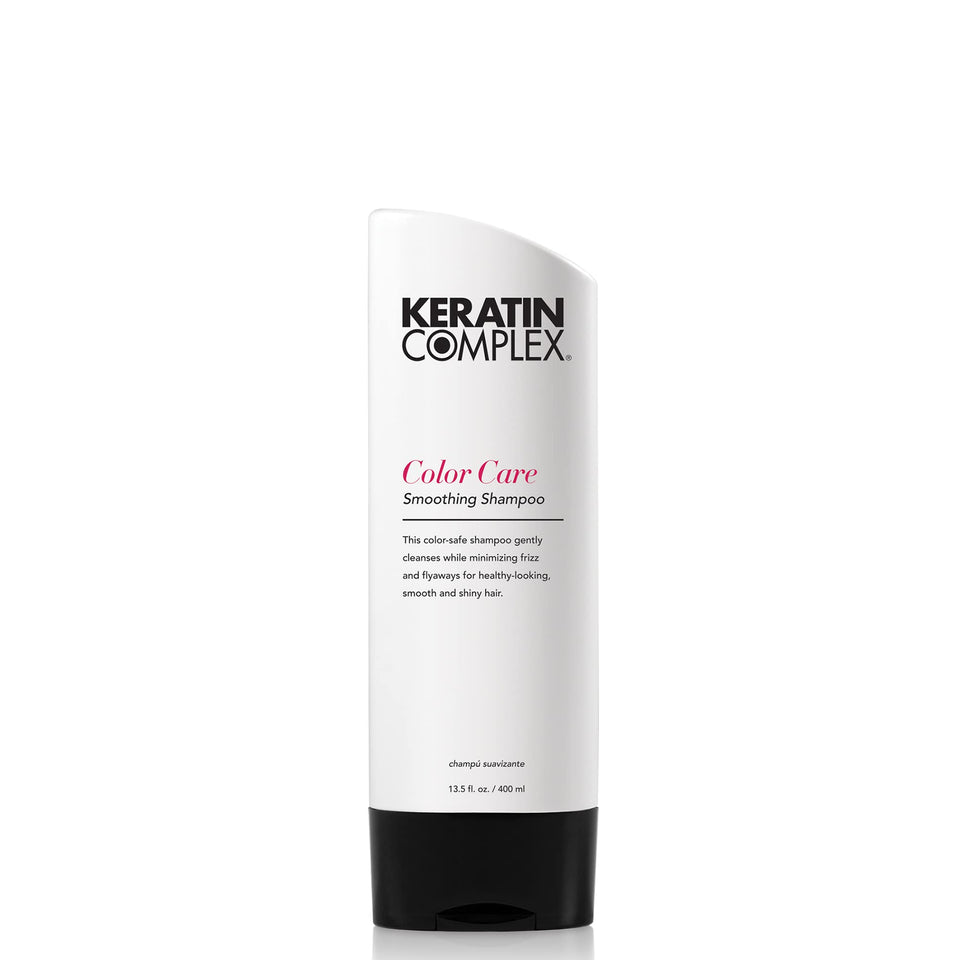 Keratin Complex front packaging showing bottle and label for easy identification and benefits