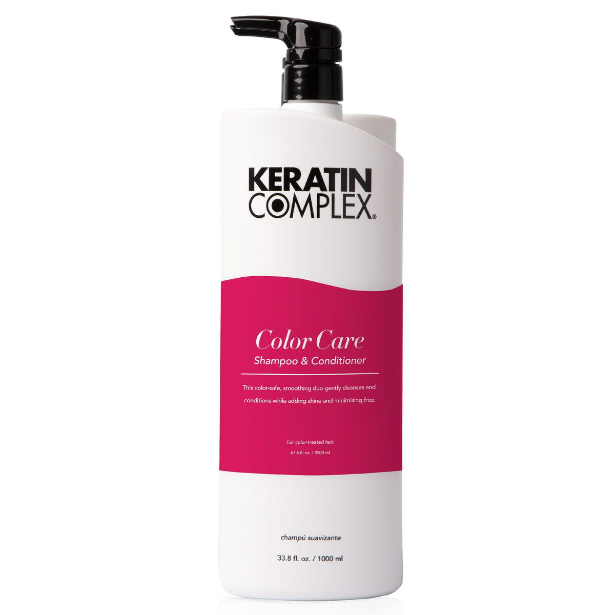 Keratin Complex treated hair after use showing smooth shine