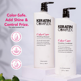Keratin Complex shampoo pour texture highlighting gentle cleansing