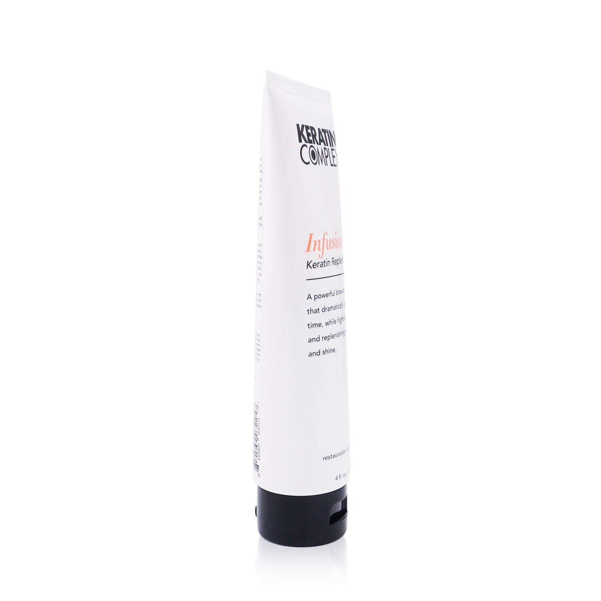 Keratin Complex cream texture close-up highlighting smooth formula and added shine