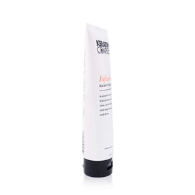 Keratin Complex cream texture close-up highlighting smooth formula and added shine