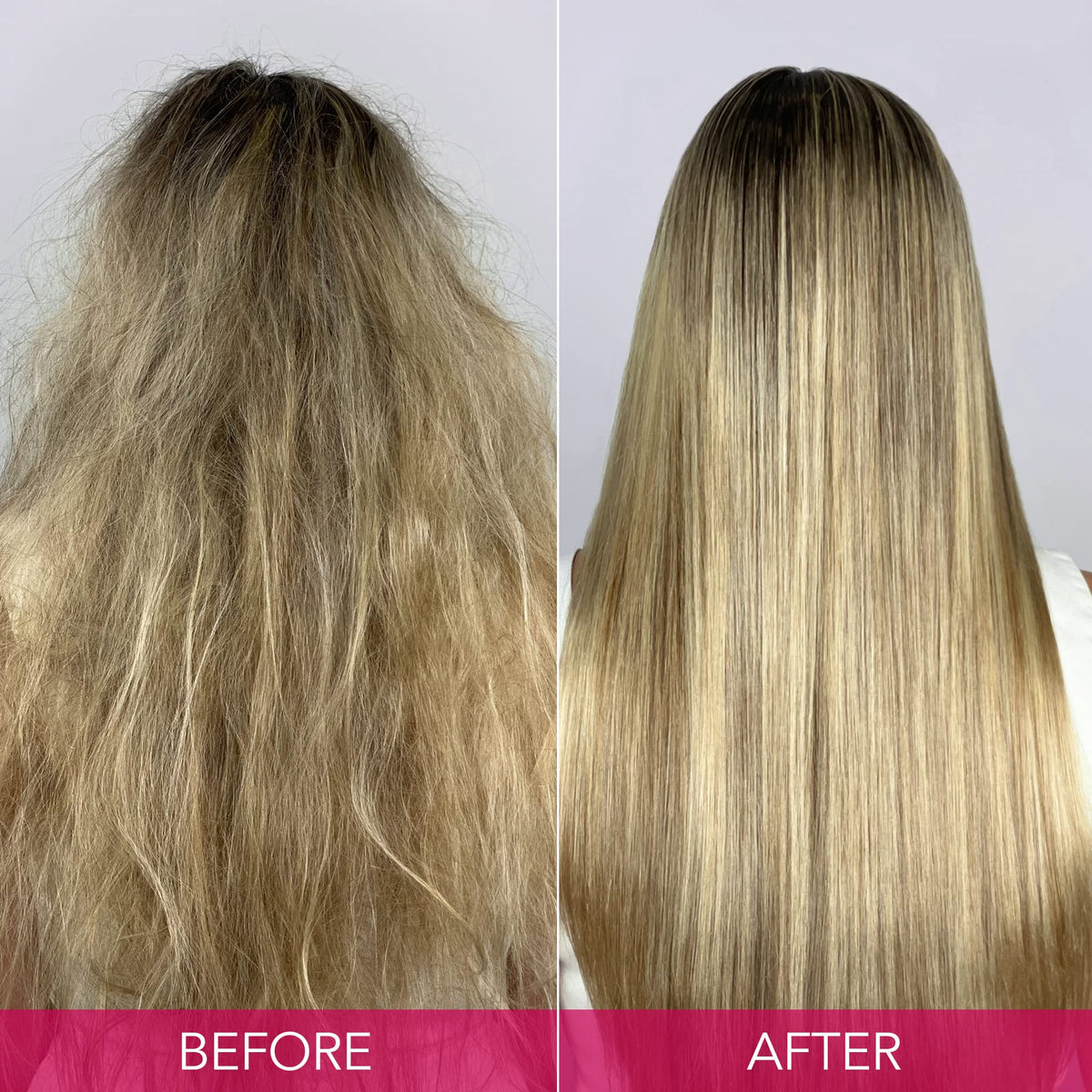 Keratin Complex texture droplet highlighting lightweight formula and nourishing feel