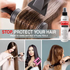 KERATIN RESEARCH argan oil ingredient detail highlighting shine benefits