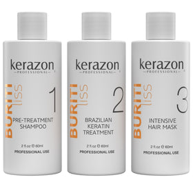 Kerazon Professional front packaging showing kit and benefits