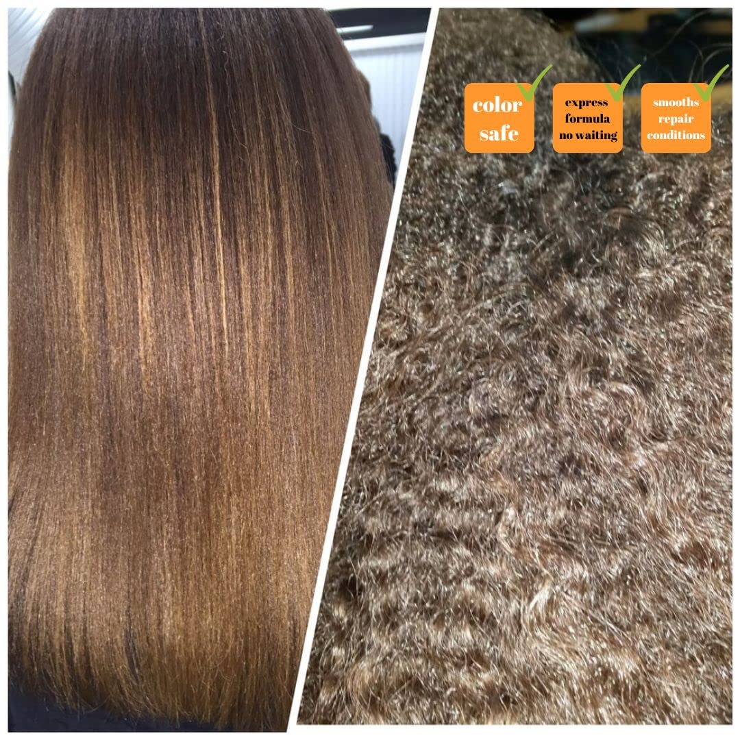 Kerazon Professional Brazilian keratin treatment bottle detail highlighting concentrated formula