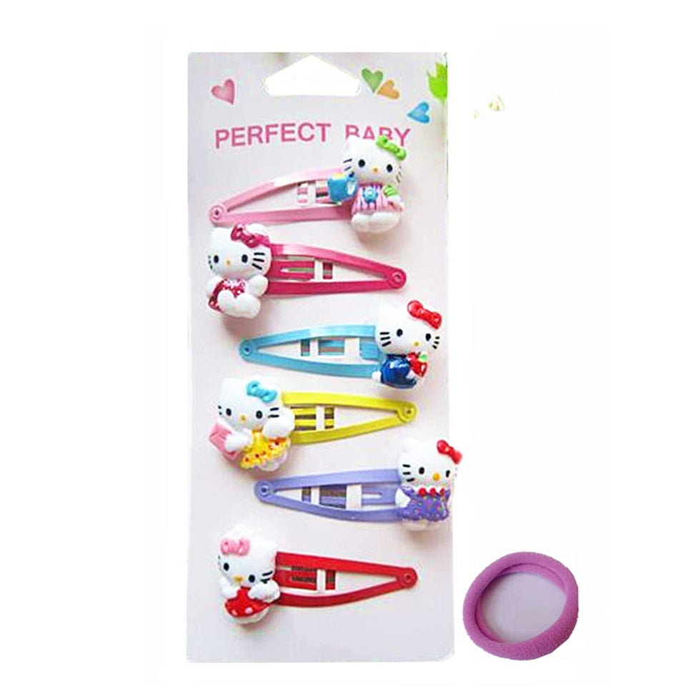 Kerr's Choice front view of six-piece kitty accessory set showing variety and appeal
