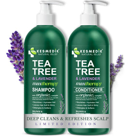 KESMEDIK front packaging showing shampoo and conditioner for gentle cleansing