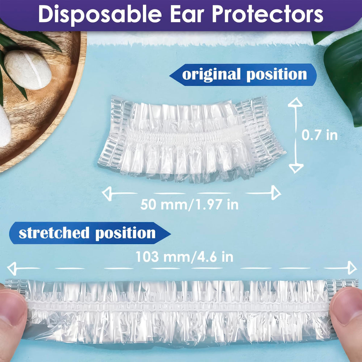 KETAR single ear cover close-up showing thin flexible protection