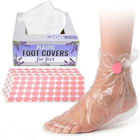 KETAR front packaging showing 200 booties and stickers for easy storage