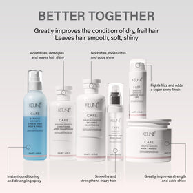 Keune texture on hand demonstrating lightweight formula and easy spread