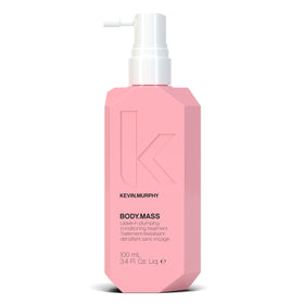 KEVIN.MURPHY front view of BODY.MASS bottle showing clean packaging and size benefit