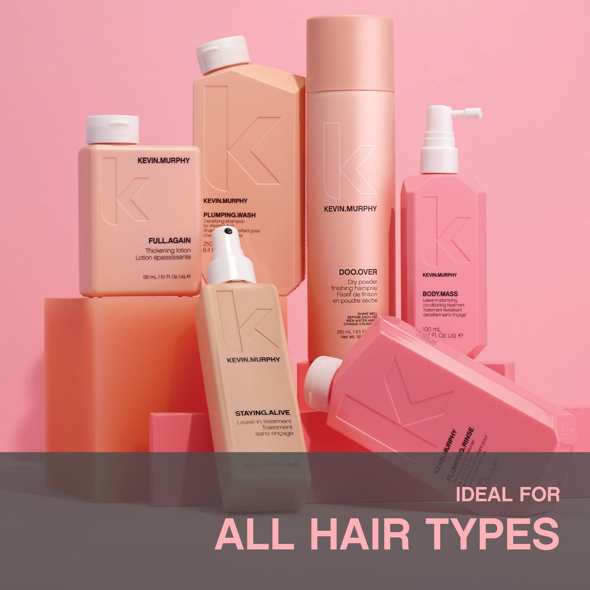 KEVIN.MURPHY powder on hand showing texture and quick oil absorption