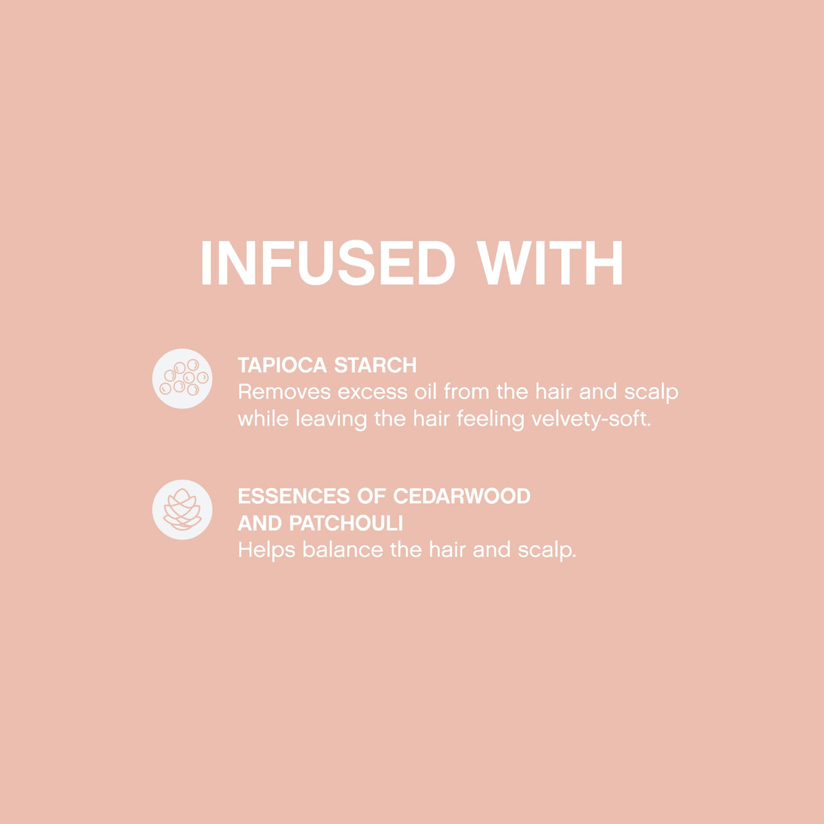 KEVIN.MURPHY mist spray close-up illustrating fine powder texture and lift
