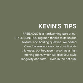 KEVIN.MURPHY 100 g jar beside everyday items showing true size and portability