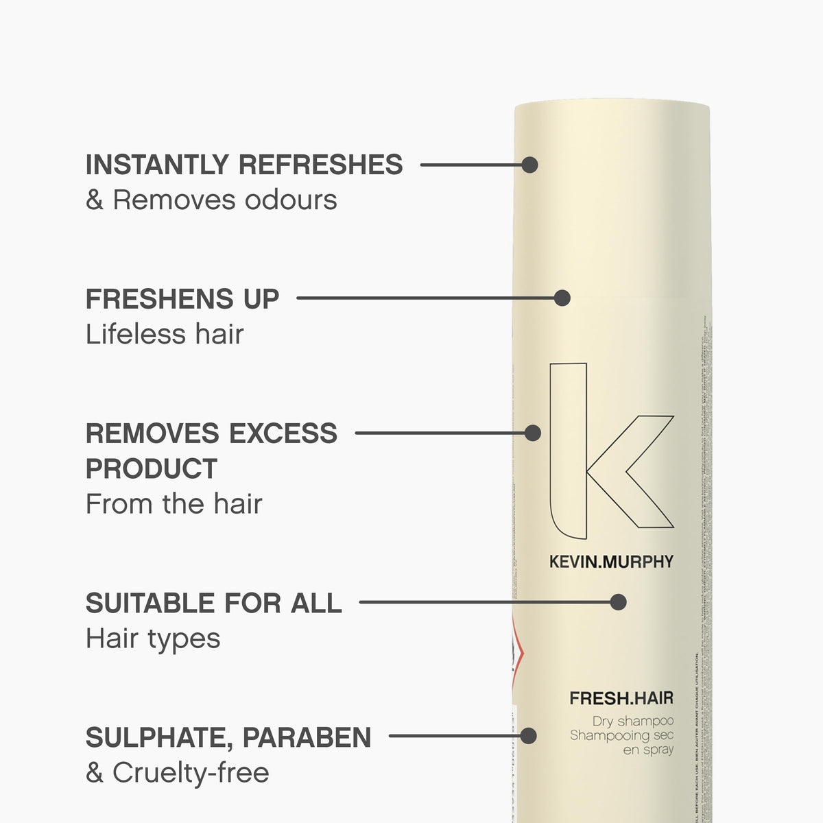KEVIN.MURPHY in-use applying to roots for instant volume and fresher appearance