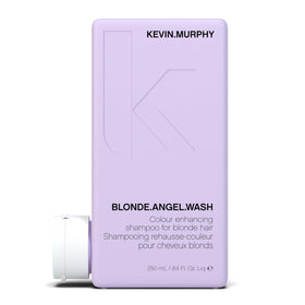 KEVIN.MURPHY front packaging showing BLONDE.ANGEL.WASH bottle and benefit of brass reduction