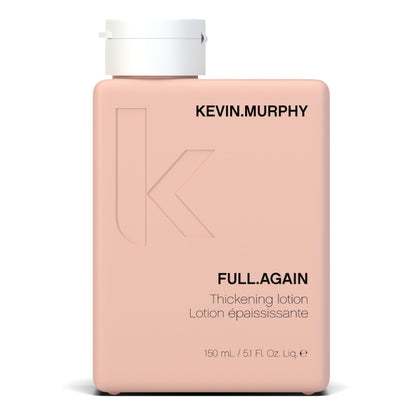 KEVIN.MURPHY FULL.AGAIN front packaging shows compact bottle for easy styling