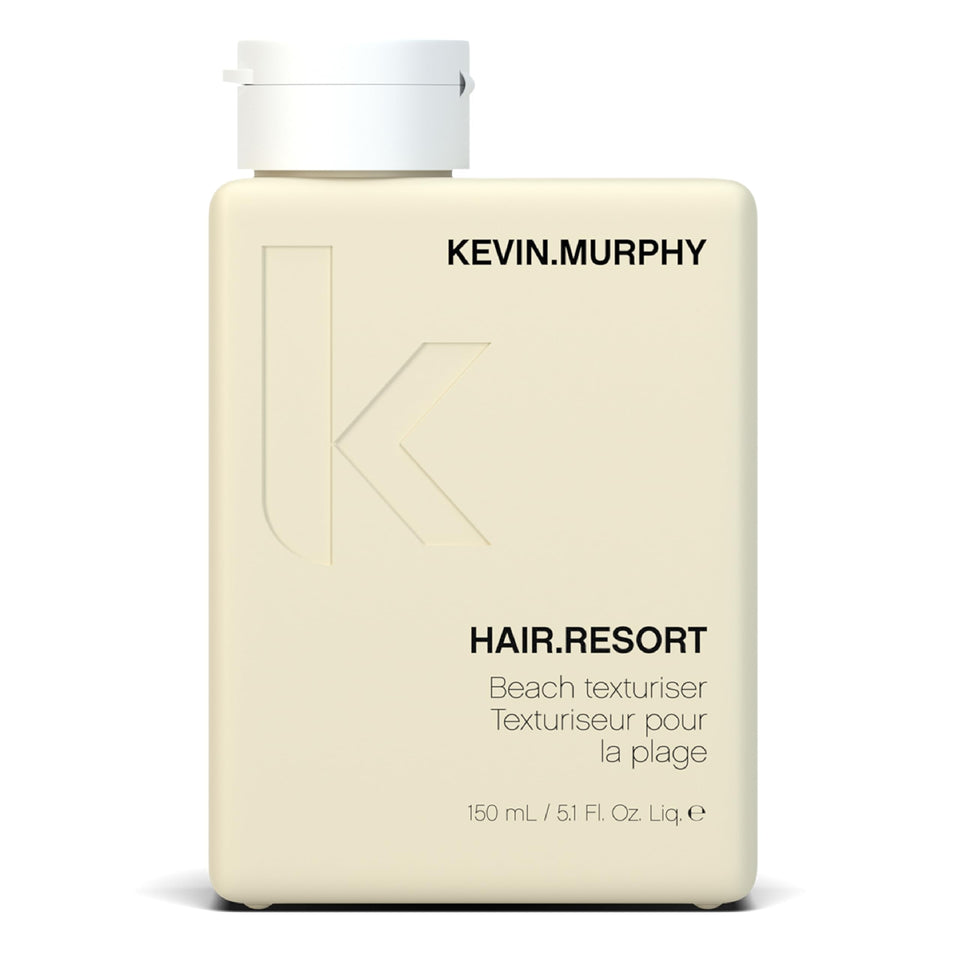 KEVIN.MURPHY HAIR.RESORT front packaging showing bottle and label for easy identification and styling