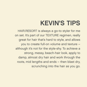 Grapefruit extract visual with KEVIN.MURPHY HAIR.RESORT emphasizing antioxidant-rich ingredient benefits