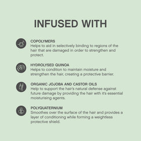 KEVIN.MURPHY foam applied to hands demonstrating easy application and improved manageability