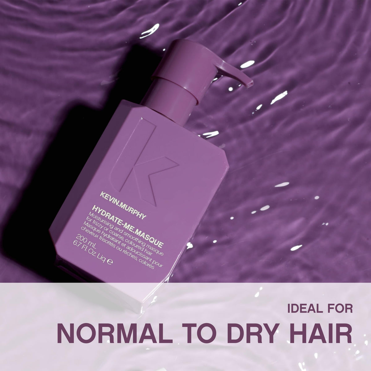 KEVIN.MURPHY masque being applied in hand for targeted nourishment