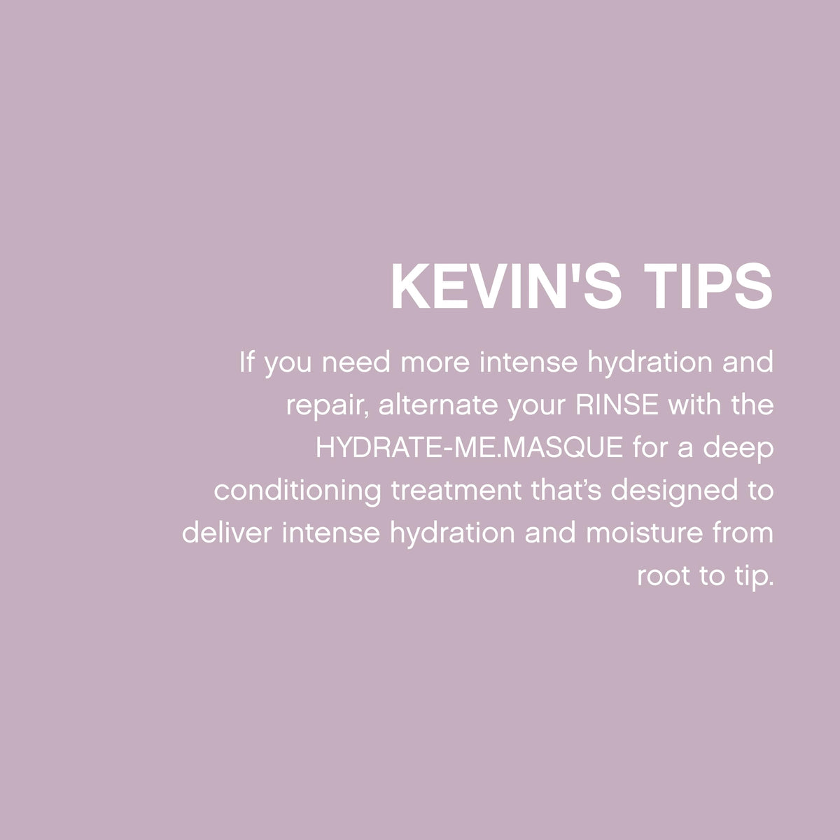 KEVIN.MURPHY before and after wet-to-dry hair improved shine