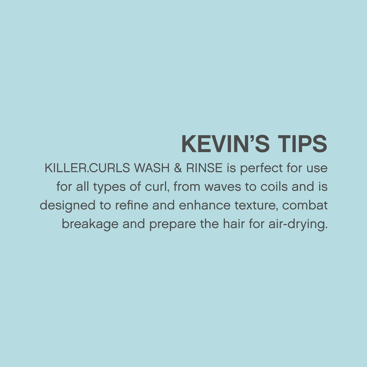 KEVIN.MURPHY oat milk and soybean oil visual representing nourishing ingredients