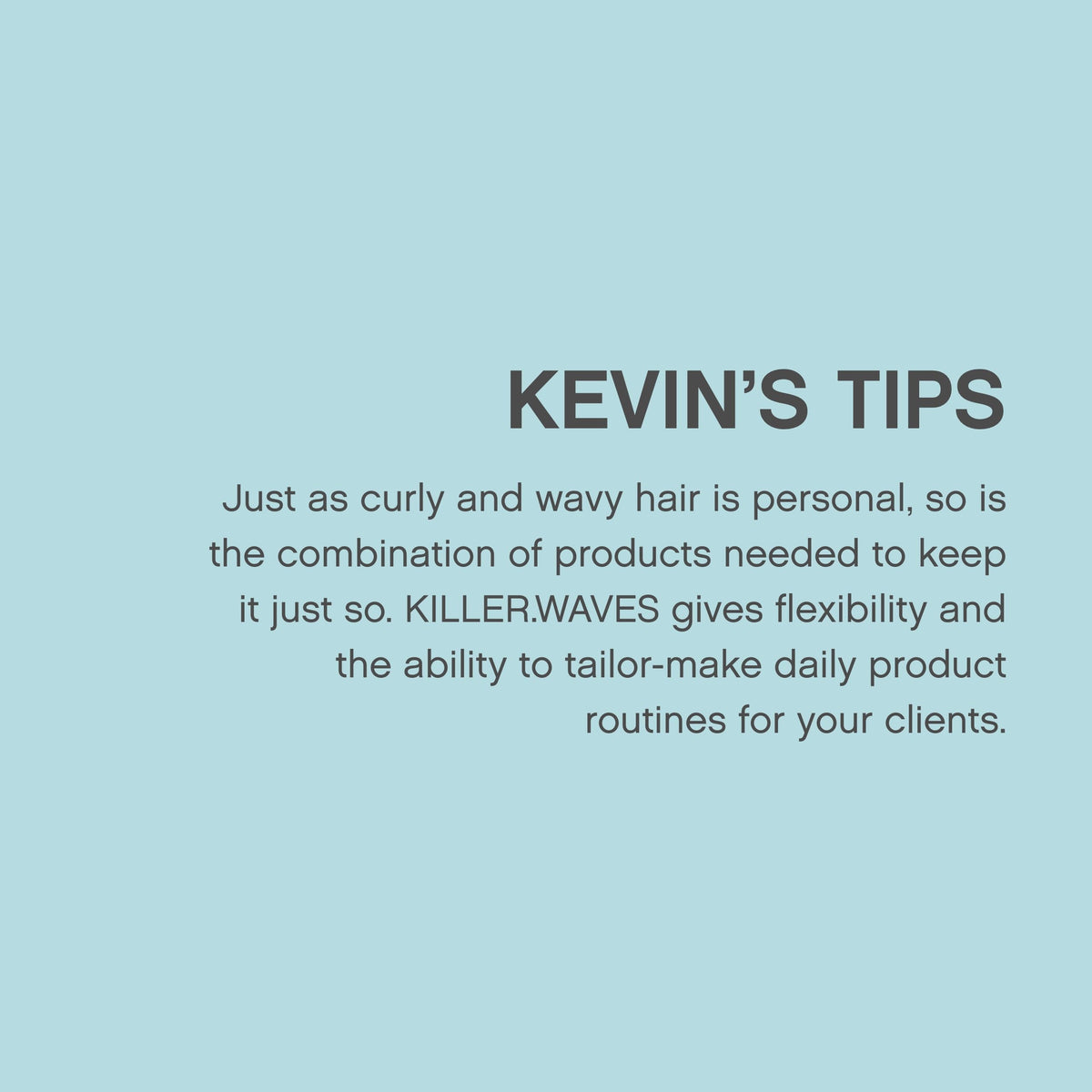 KEVIN.MURPHY bottle in hand to show 150 mL scale for travel and shelf