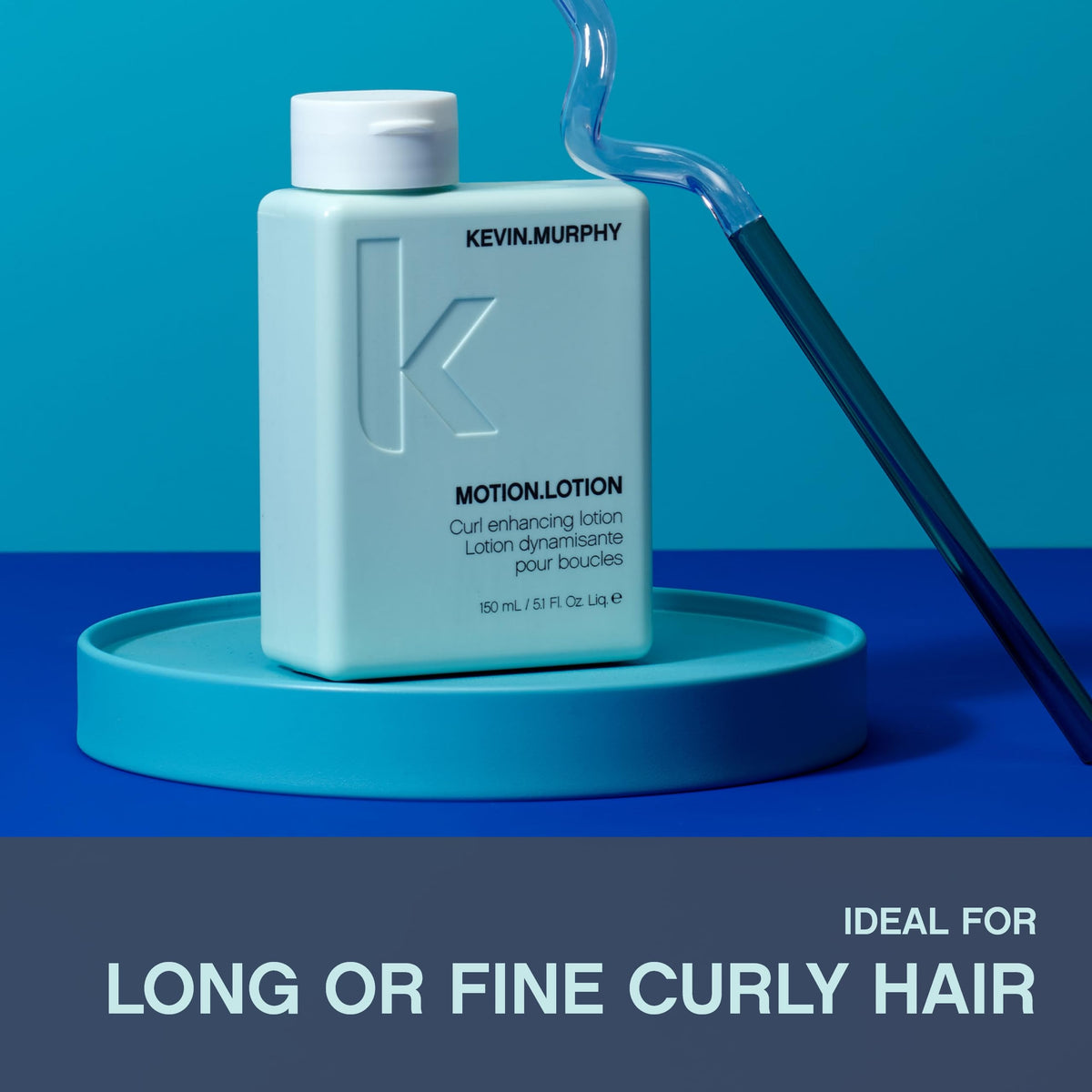 KEVIN.MURPHY label showing key oils and benefits for nourishing curl support