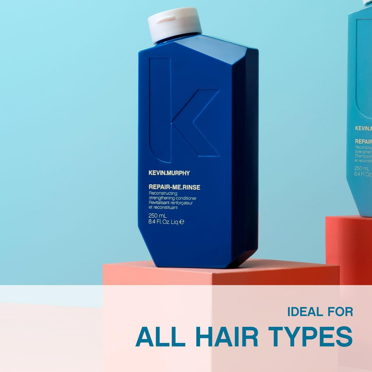 KEVIN.MURPHY applied to wet hair in shower demonstrating detangling and hydration