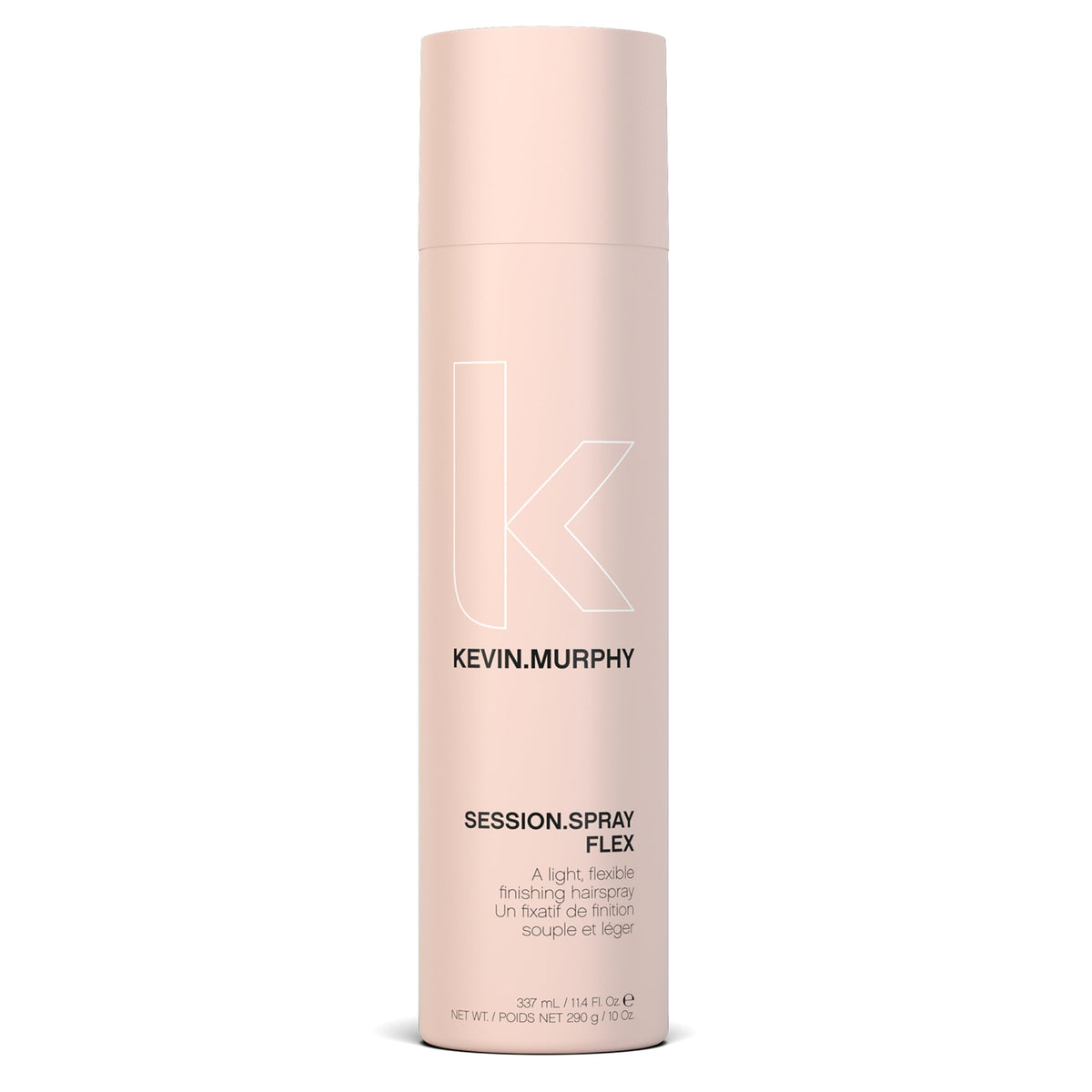 KEVIN.MURPHY bottle front view showing sleek design and professional hold