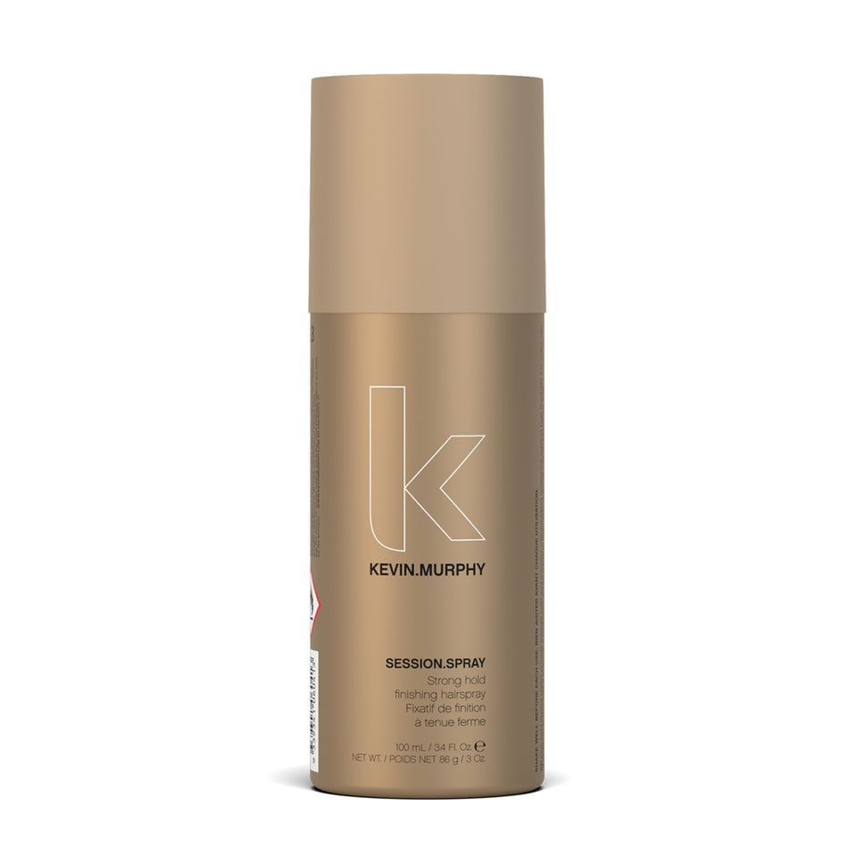 KEVIN.MURPHY bottle front view showing label and compact 100 mL size for travel-friendly styling