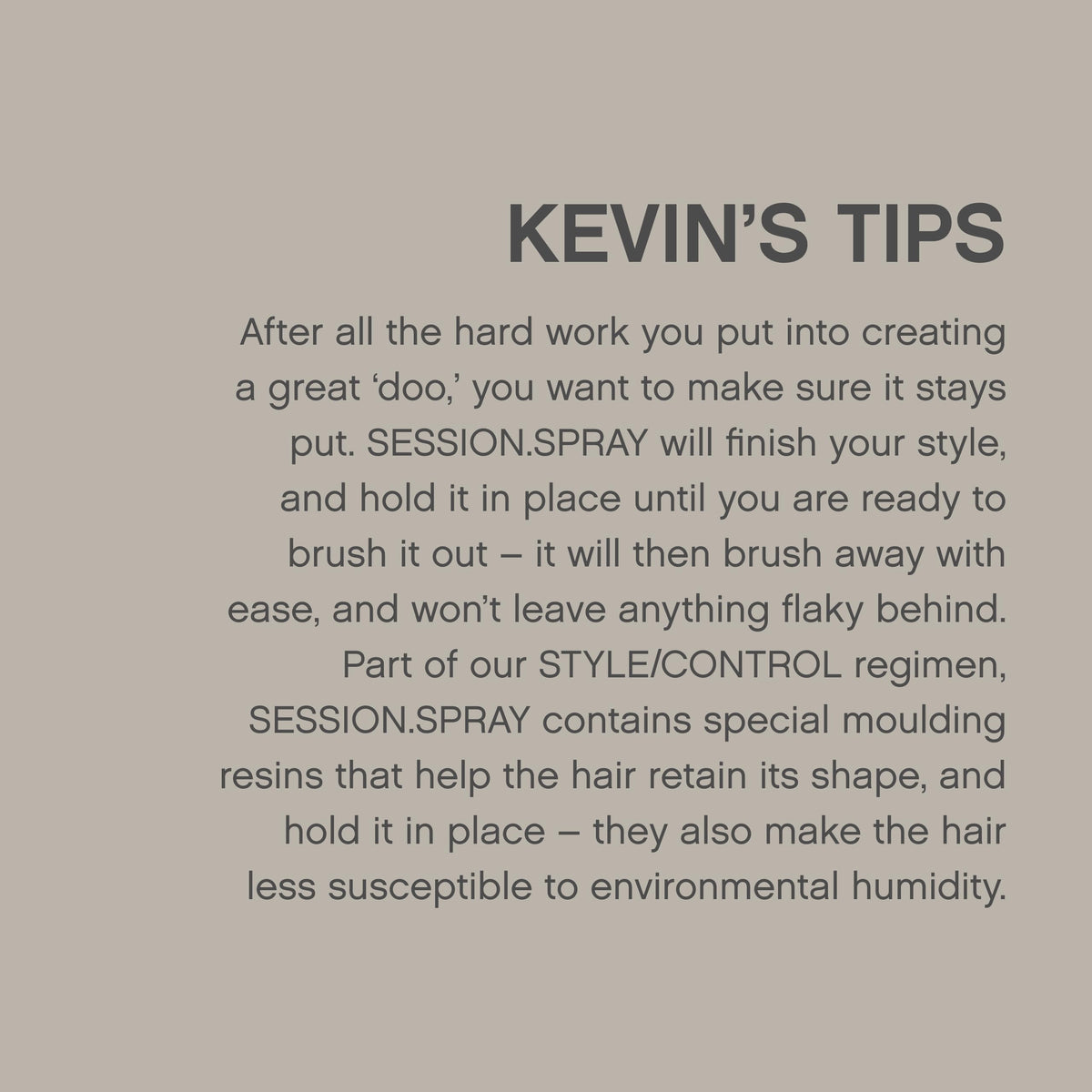 KEVIN.MURPHY before and after hairstyle image showing improved hold and reduced frizz benefit