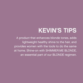 KEVIN.MURPHY bottle beside hand indicating 100 ml size for travel-friendly convenience