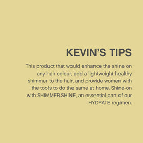 KEVIN.MURPHY product label and ingredient highlights for clean formulation