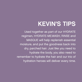 KEVIN.MURPHY after use shiny hair showing improved smoothness and shine
