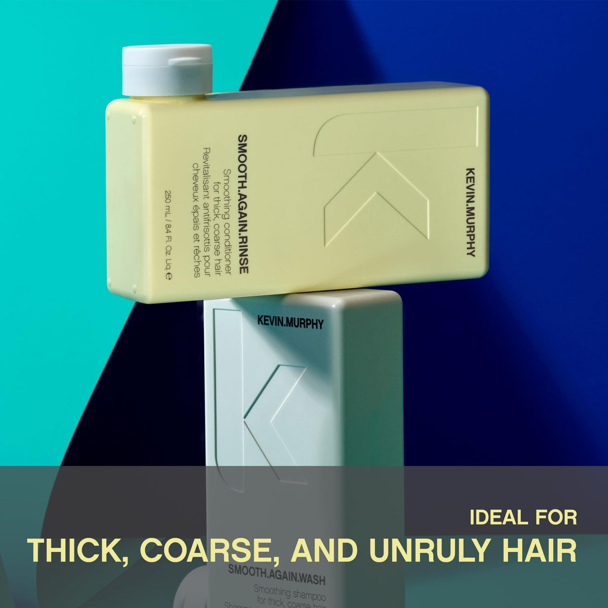 KEVIN.MURPHY bottle staged in bathroom for lifestyle use and routine fit