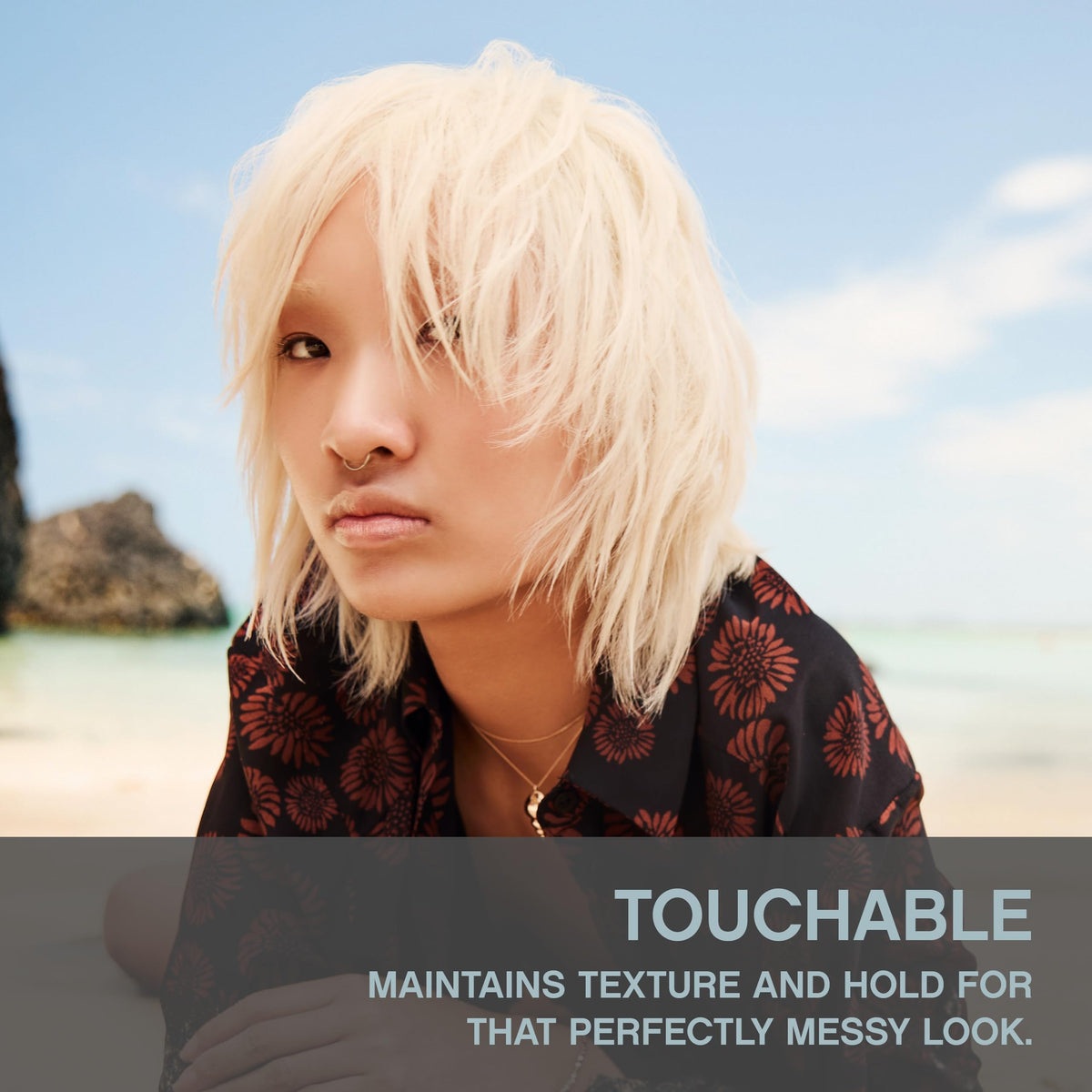 KEVIN.MURPHY TOUCHABLE nozzle close-up demonstrating fine spray control