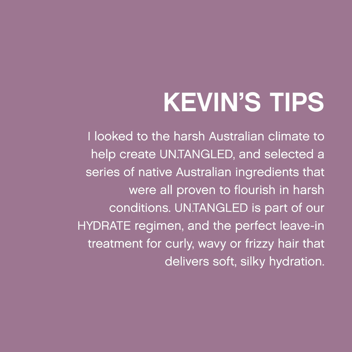 KEVIN.MURPHY next to common items indicating the 150ml travel-friendly size benefit