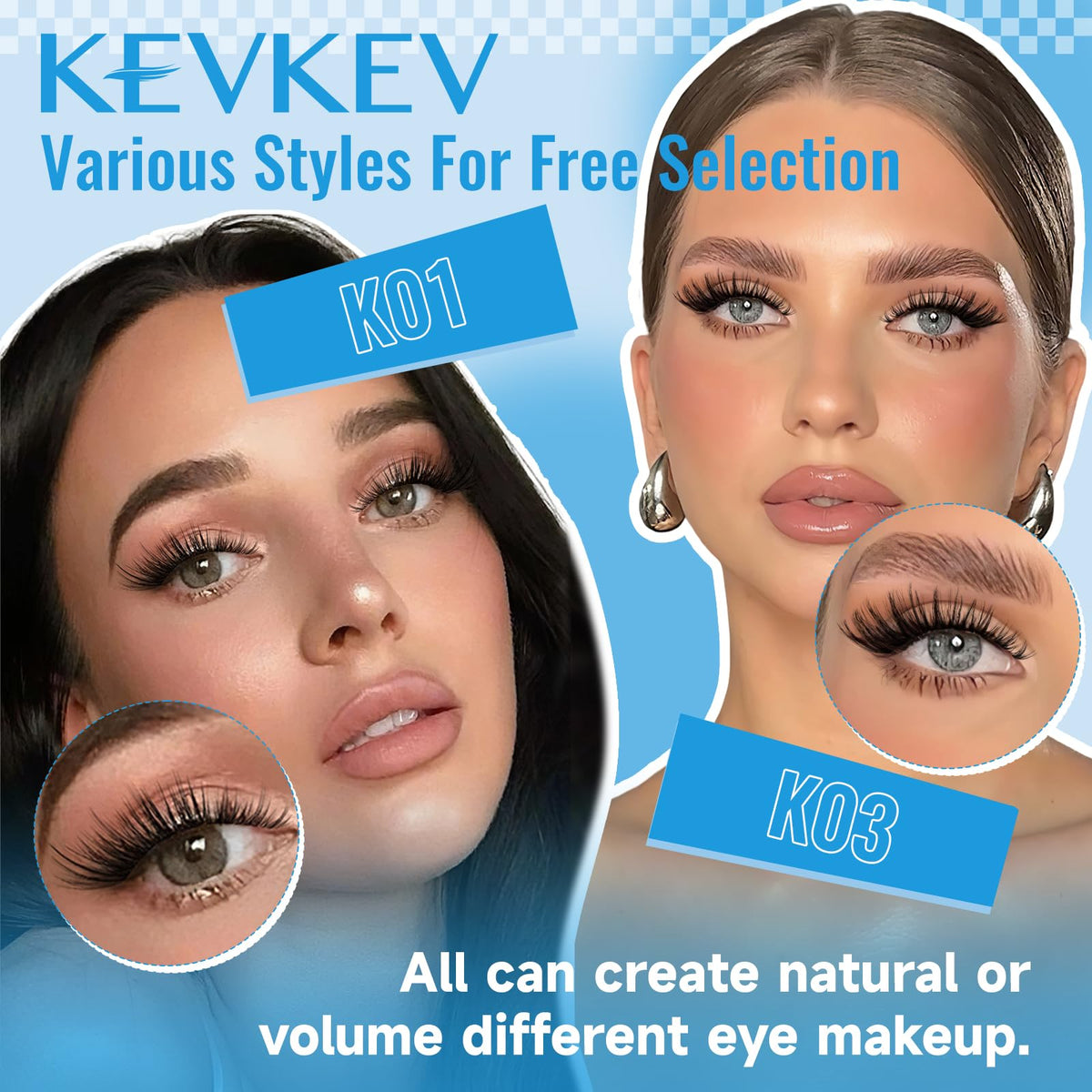 KevKev thin band profile close-up for comfortable discreet adhesion