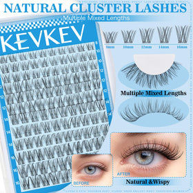 KevKev before and after eye photo showing natural fuller look