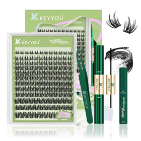 KEYYOU kit front packaging showing included clusters and tools for quick setup