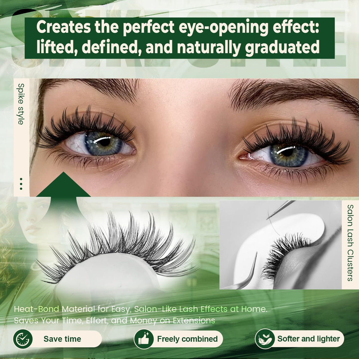 KEYYOU application with tweezers placing a cluster, showing easy DIY precision