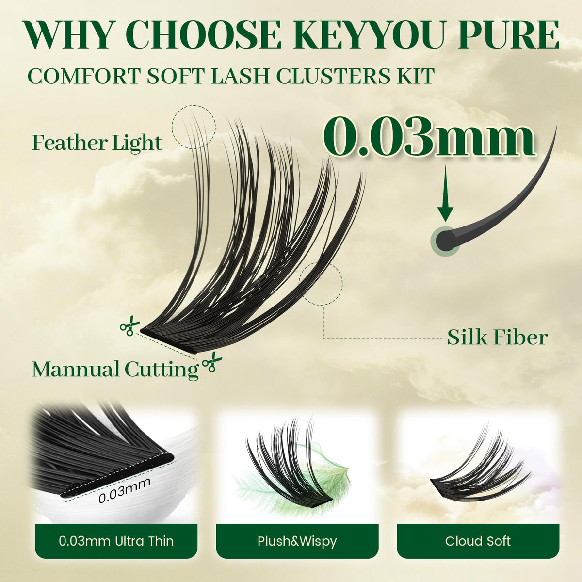 KEYYOU applicator with 2-in-1 bond and seal demonstrating easy, precise application