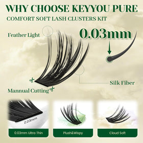 KEYYOU applicator with 2-in-1 bond and seal demonstrating easy, precise application