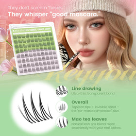 KEYYOU invisible band close-up highlighting seamless blend and comfortable wear